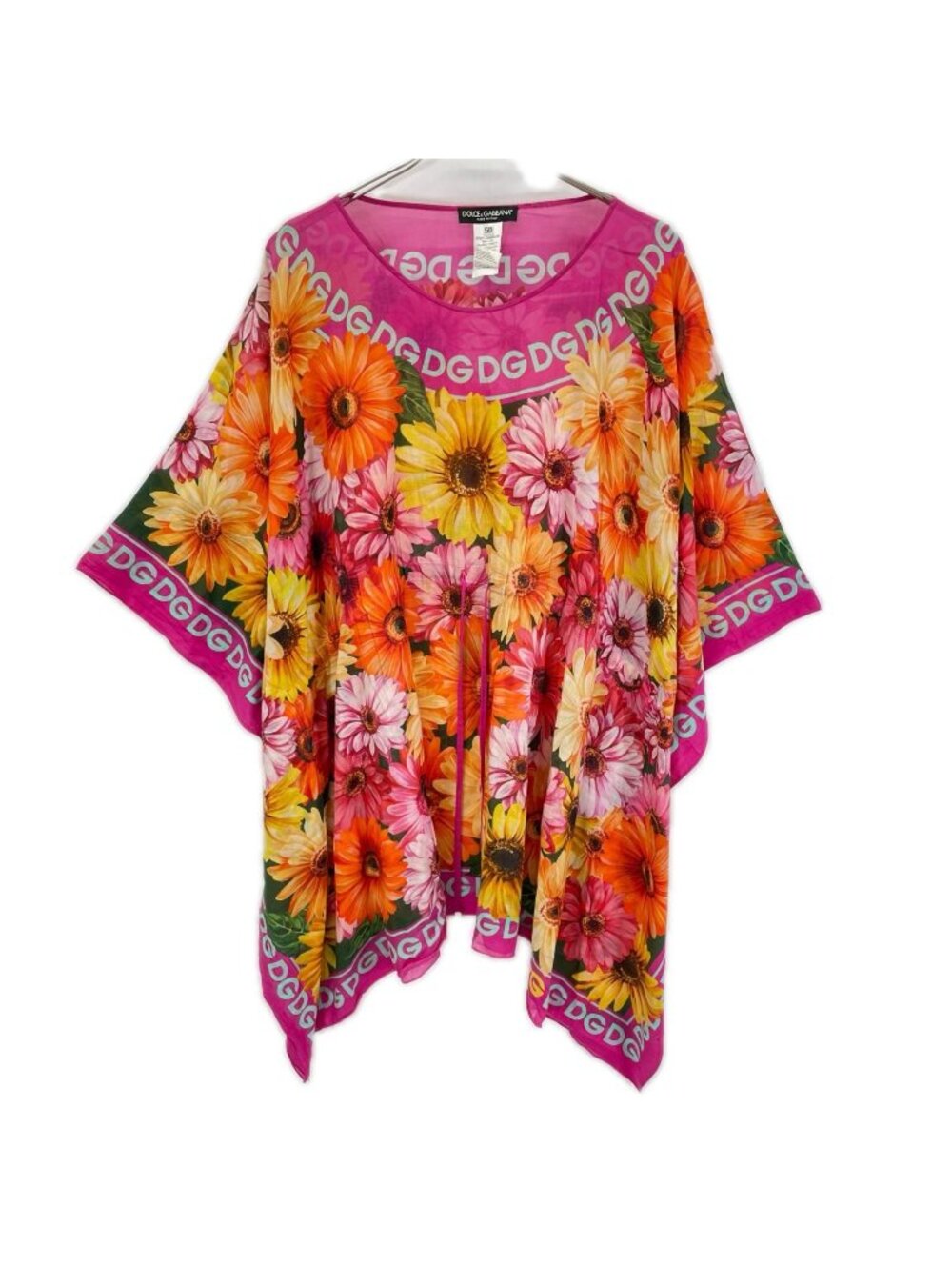 Dolce & Gabbana Flower Print Cotton Tunic 46
